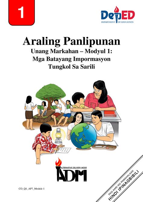 batayang impormasyon|Araling Panlipunan .